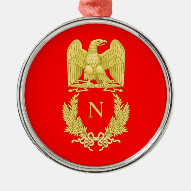 Napoleon I Imperial Eagle Emblem on ornament (Front)
