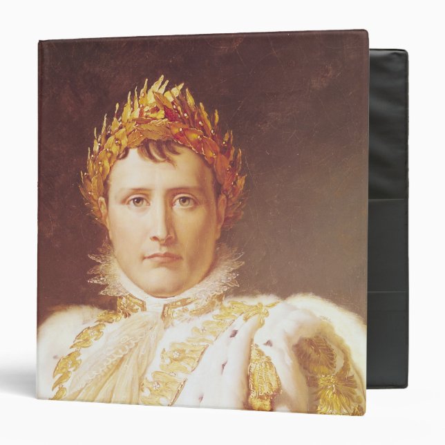Napoleon I  in Coronation Robes, c.1804 Binder (Front/Inside)