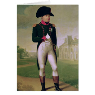 Napoleon I  in Front of the Chateau de Malmaison