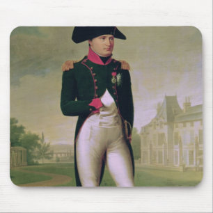Napoleon I in Front of the Chateau de Malmaison Mouse Pad