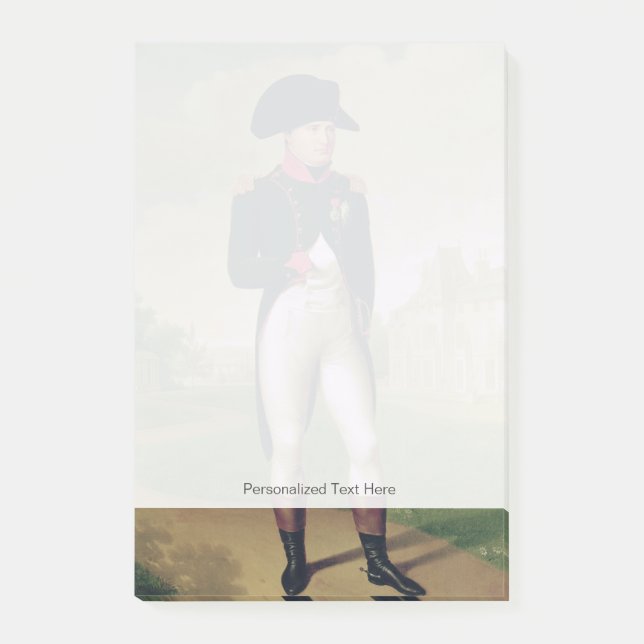 Napoleon I  in Front of the Chateau de Malmaison Post-it Notes (Front)