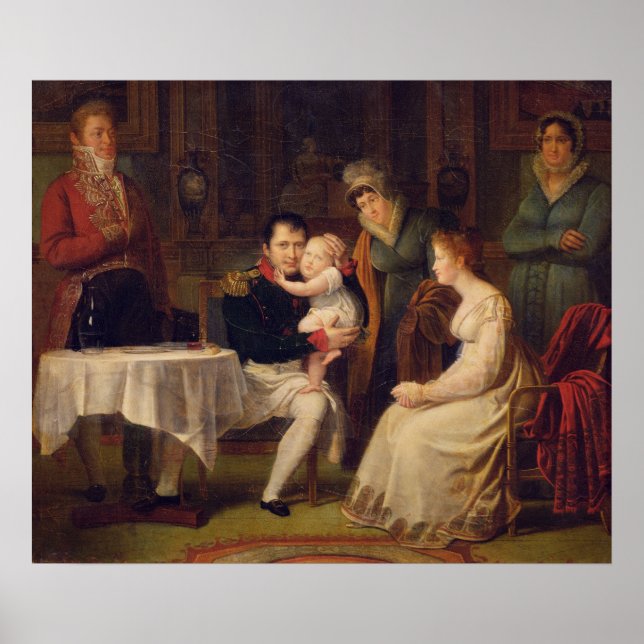 Napoleon I  Marie Louise  and the King of Rome Poster (Front)