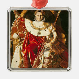 Napoleon I  on the Imperial Throne, 1806 Metal Ornament