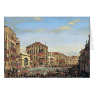 Napoleon I Presiding over a Regatta in Venice