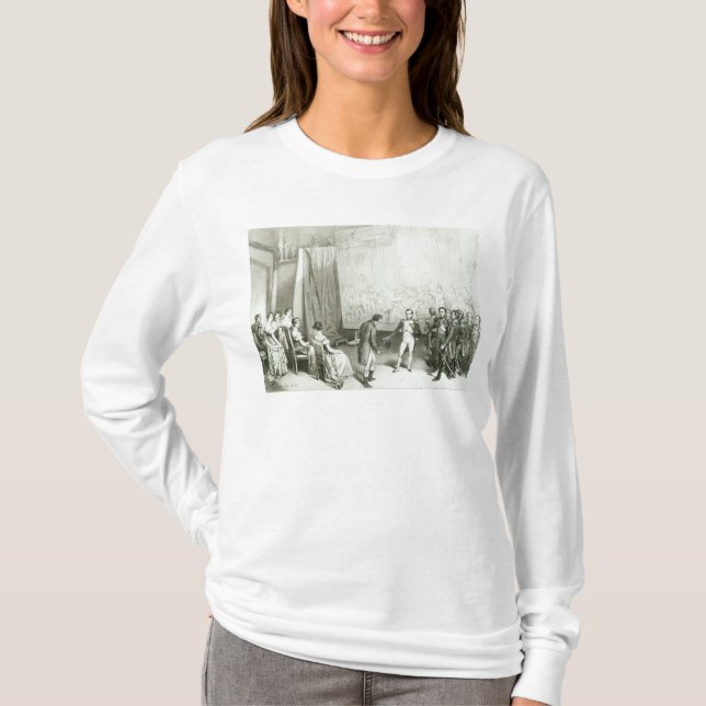 Napoleon I  Visiting the Studio of David T-Shirt (Front)