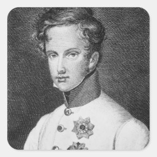 Napoleon II, Francois Charles Joseph Square Sticker