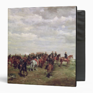 Napoleon III (1808-73) at the Battle of Solferino Binder