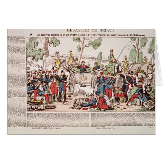 Napoleon III  arrives at Sedan (Front Horizontal)
