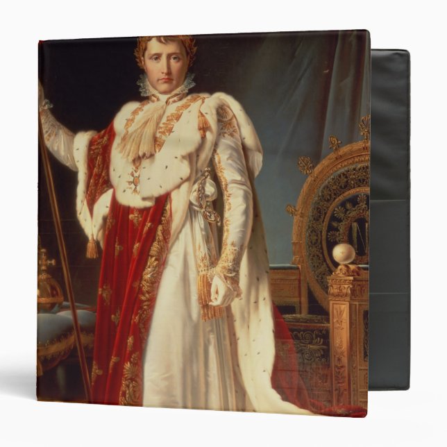 Napoleon in Coronation Robes, c.1804 Binder (Front/Inside)