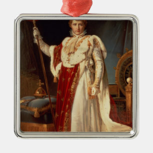 Napoleon in Coronation Robes, c.1804 Metal Ornament