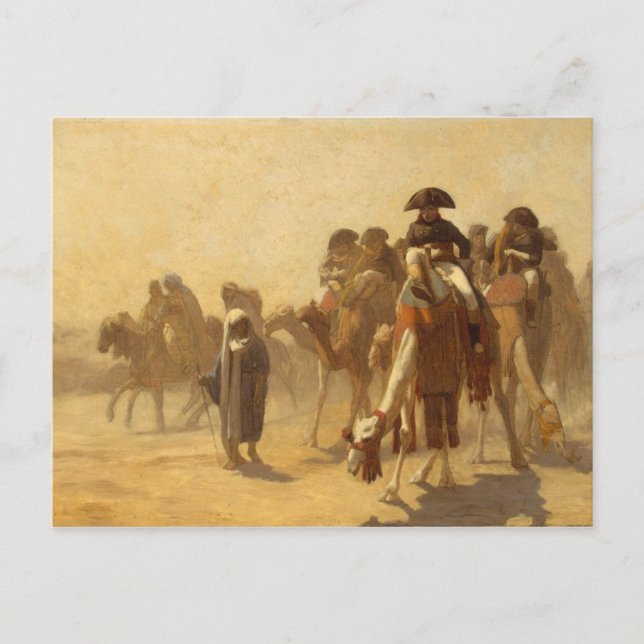 Napoleon in Egypt Postcard (Front)