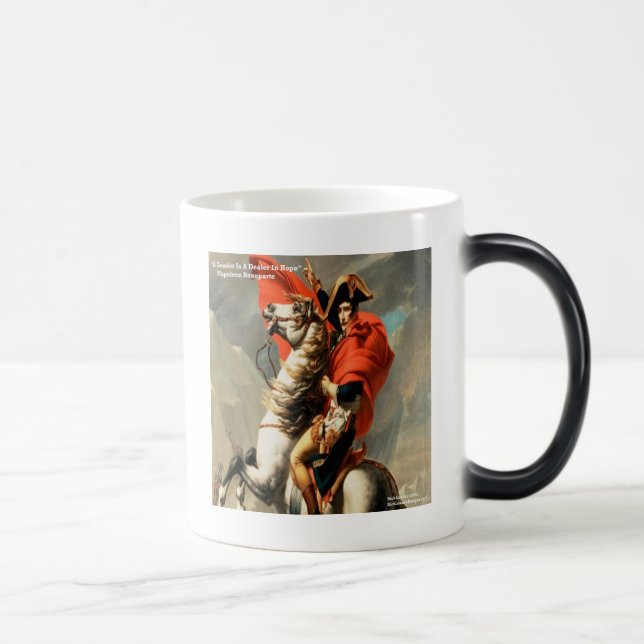 Napoleon & "Leader" Quote Magic Mug (Right)