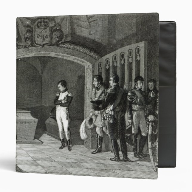 Napoleon Meditating before the Tomb Binder (Front/Inside)