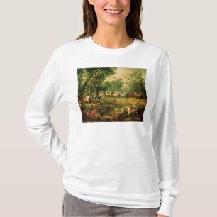 Napoleon on a hunt in the Compiegne Forest, 1811 T-Shirt