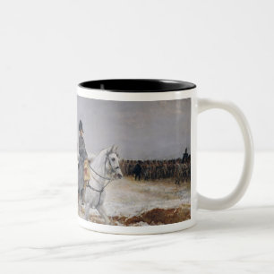 Napoleon on Campaign in 1814, 1864 Two-Tone Coffee Mug