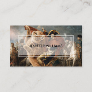 Napoleon Riding Giant Battle Cat Business Card