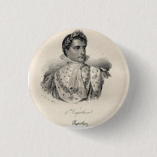 Napoleon the Large one 1 Inch Round Button