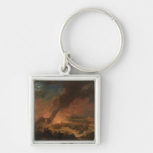 Napoleon Visiting the Bivouacs Keychain