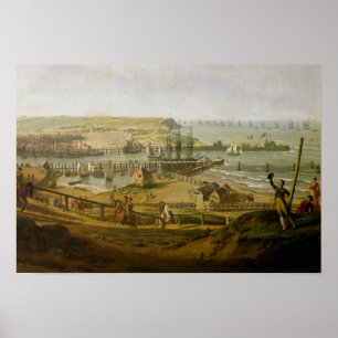 Napoleon Visiting the Camp at Boulogne Poster