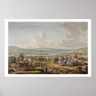 Napoleon Visiting the Siege Works at Danzig led by Poster