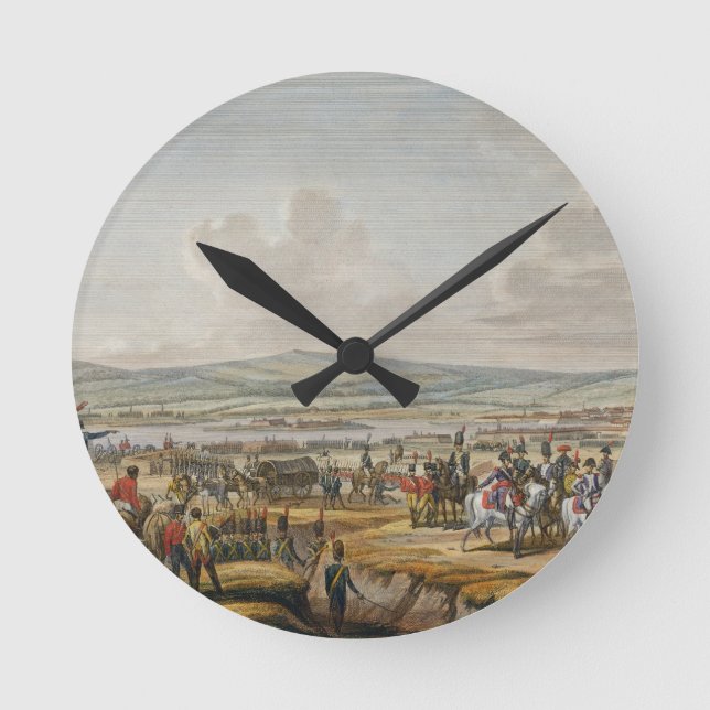 Napoleon Visiting the Siege Works at Danzig led by Round Clock (Front)