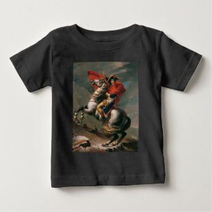 Napoleon with Horse, Battle of St. Bernard Pass Baby T-Shirt