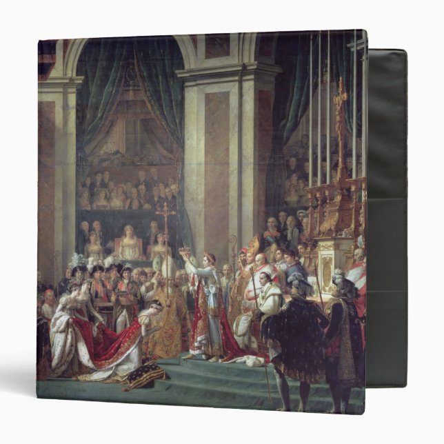 Napoleon's Consecration and Josephine's Binder (Front/Inside)