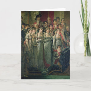 Napoleon's Consecration and Josephine's Card