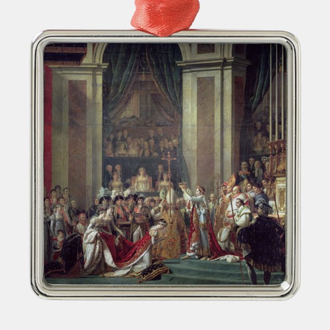 Napoleon's Consecration and Josephine's Metal Ornament (Front)