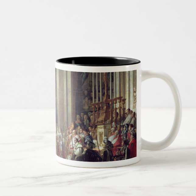 Napoleon's Consecration and Josephine's Two-Tone Coffee Mug (Right)