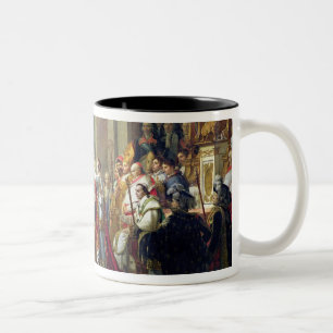 Napoleon's Consecration and Josephine's Two-Tone Coffee Mug