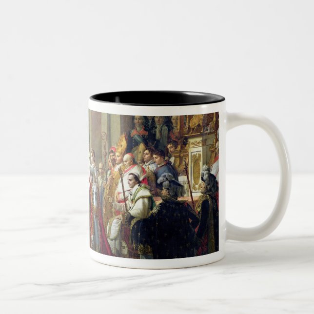 Napoleon's Consecration and Josephine's Two-Tone Coffee Mug (Right)