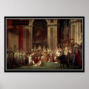 Napoleon's Coronation as emperor of the french Poster
