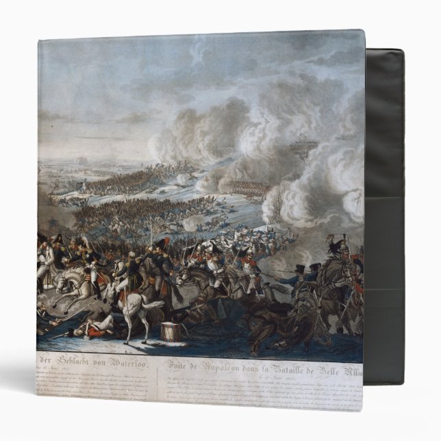 Napoleon's flight from the Battle of Waterloo Binder (Front/Inside)