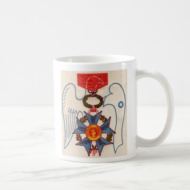 Napoleon's Legion D' Honneur medal Coffee Mug (Right)