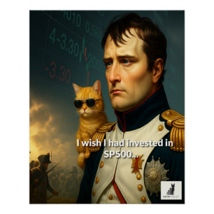 Napoleon's Regret: I wish I had invested in SP500 Poster