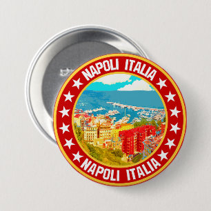 Napoli 3 inch round button