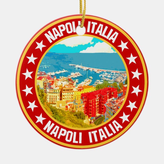 Napoli                                             ceramic ornament (Front)