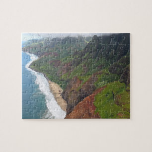 Napoli Coast - Kauaii - Hawaii - 8x10 - 110 pc Jigsaw Puzzle
