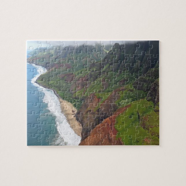 Napoli Coast - Kauaii - Hawaii - 8x10 - 110 pc Jigsaw Puzzle (Horizontal)