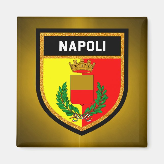 Napoli Flag Magnet (Front)