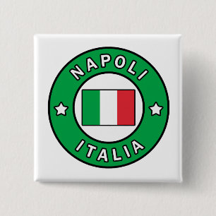 Napoli Italia 2 Inch Square Button