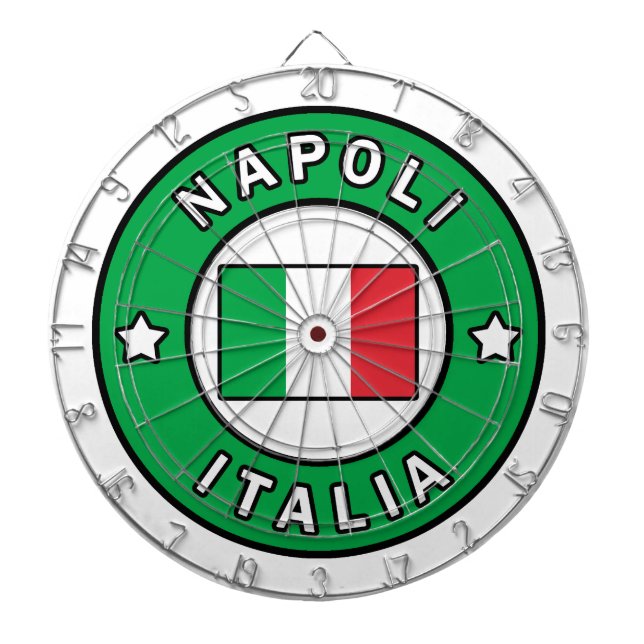 Napoli Italia Dartboard (Front)