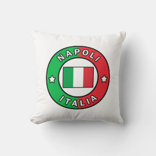 Napoli Italia Throw Pillow