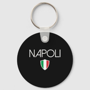 Napoli Italian Flag Naples Italy Soccer Souvenir T Keychain