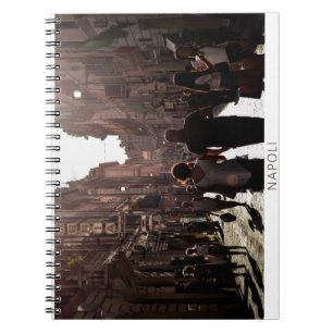 Napoli Italy postcard Notebook