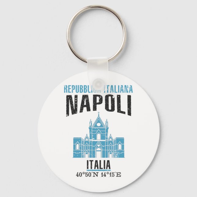 Napoli Keychain (Front)