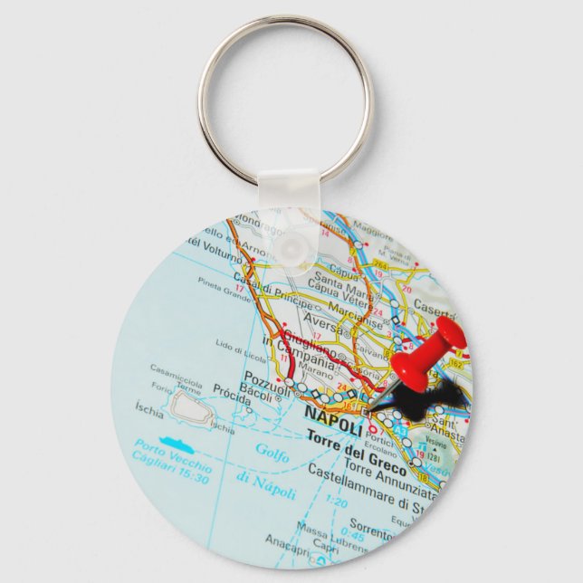 Napoli (Naples), Italy Keychain (Front)