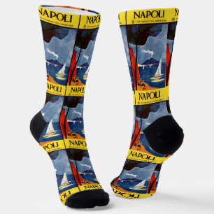 Napoli (Naples) Italy Socks