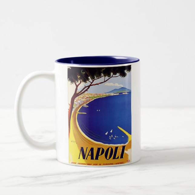 NAPOLI Two-Tone COFFEE MUG (Left)